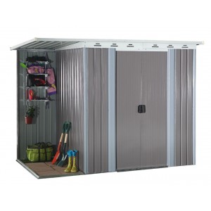Garden Shed With Side Storage 5' x 6' ft